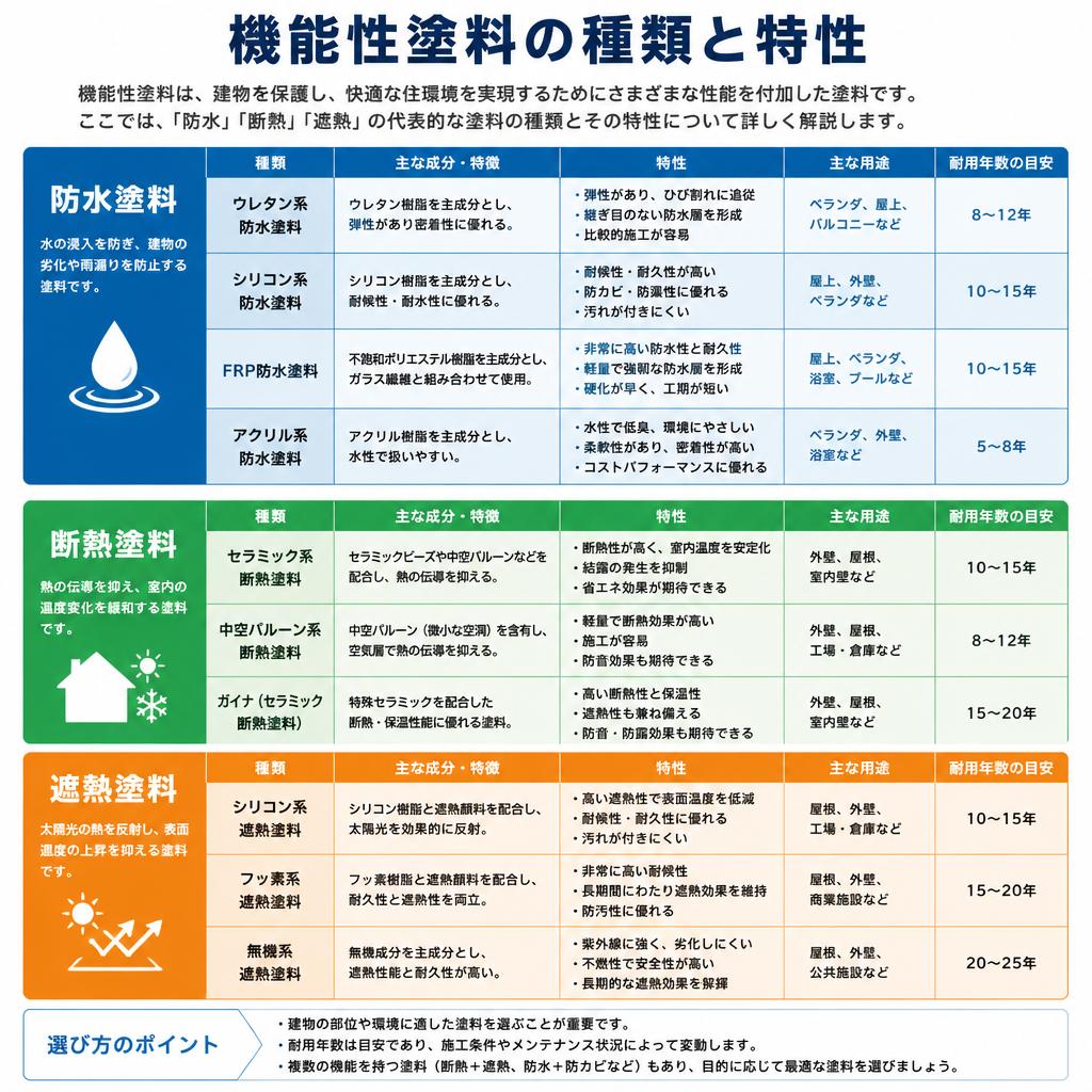 4. 機能性塗料とは?