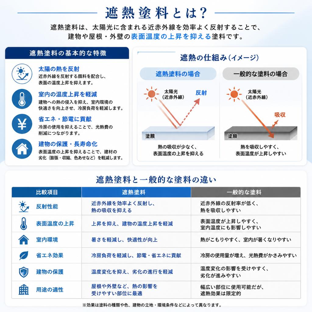 遮熱塗料とは？